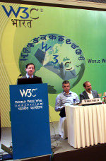Jeff Jaffe speaks at conference on Web Technology in India